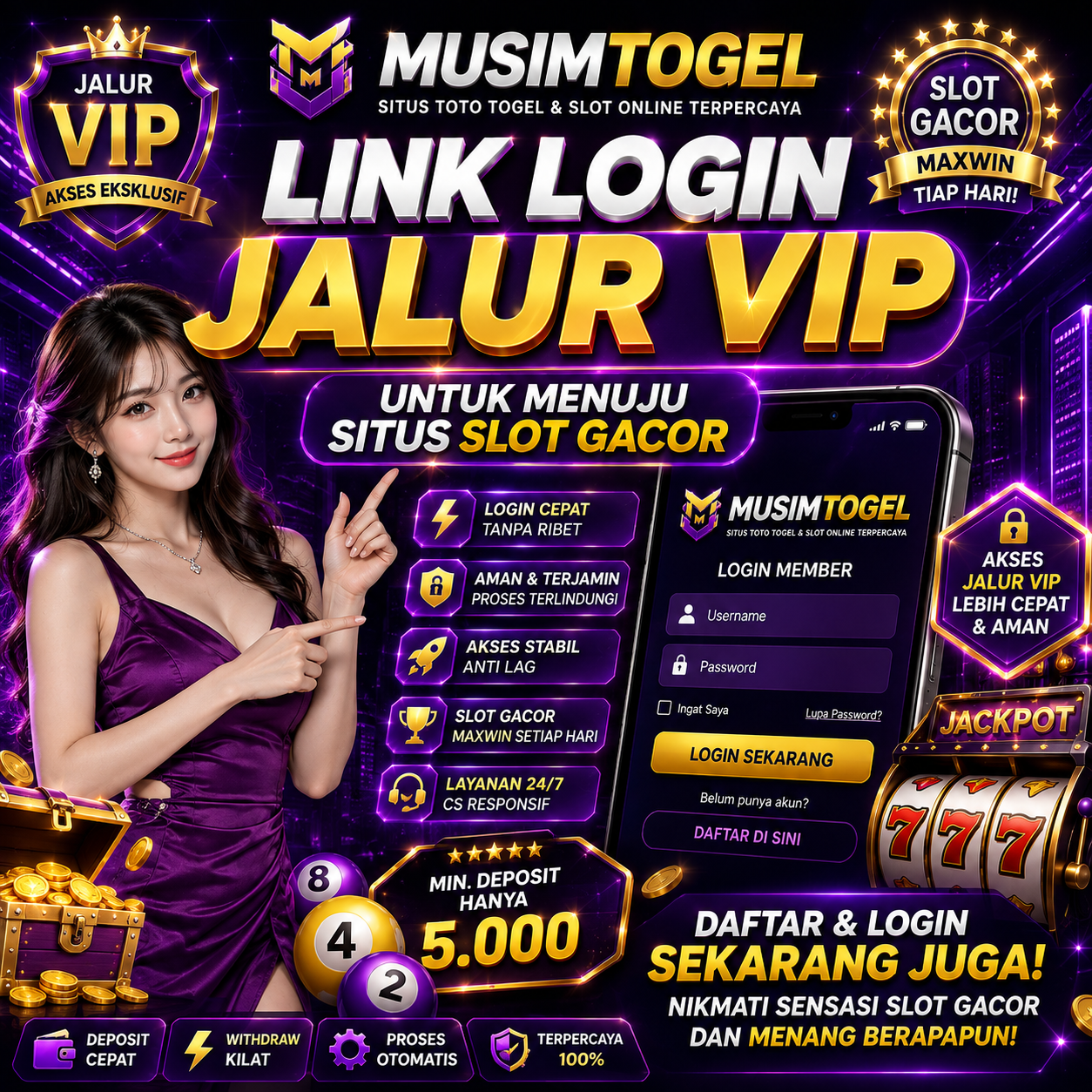 MUSIMTOGEL > Link Login Jalur Vip Untuk Menuju Situs Slot Gacor